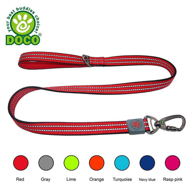 DOCO® VARIO Leash with Reflective Thread 6ft - www.docopet.com
